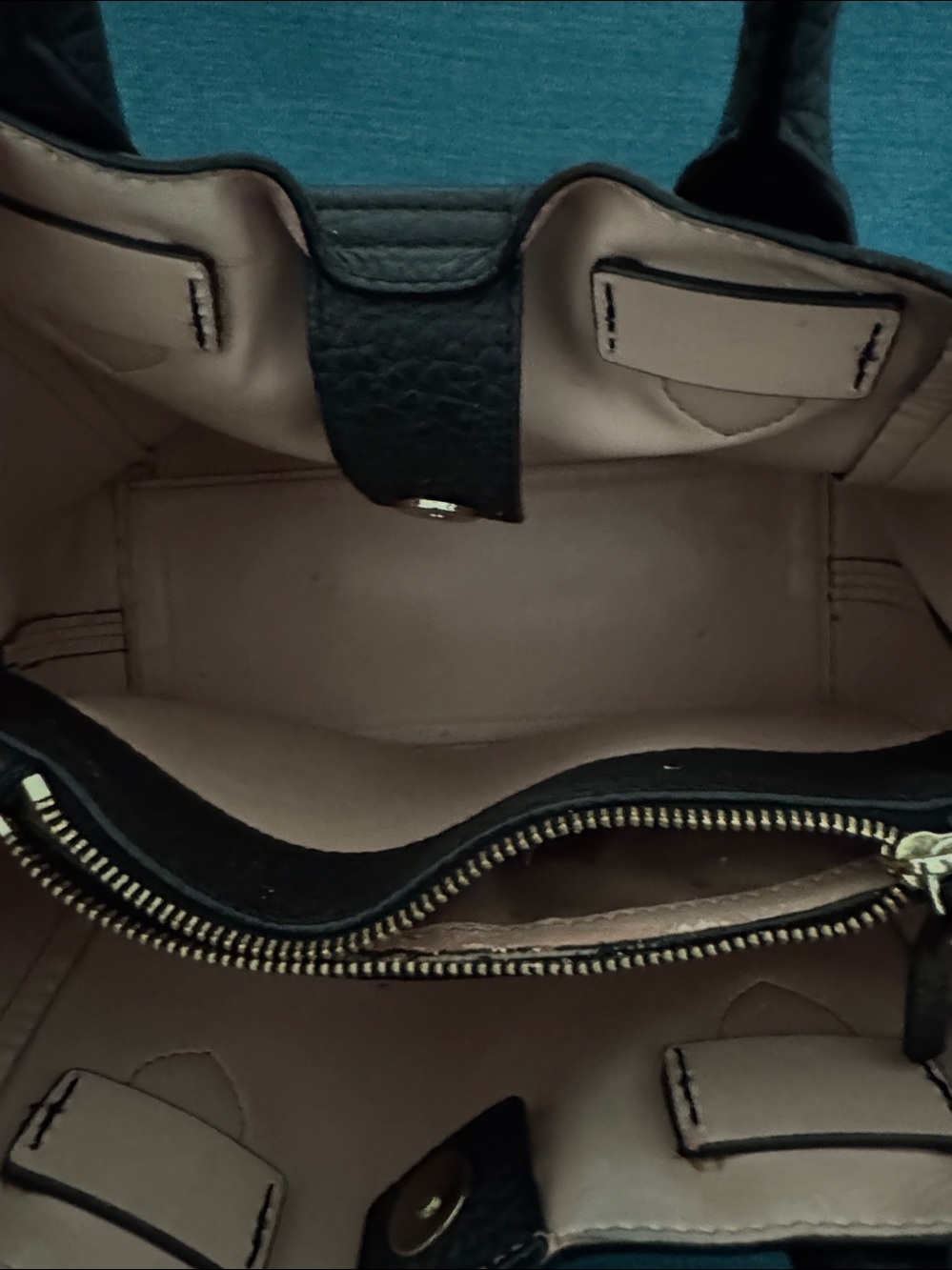 Kate spade Black Pebbled Leather Tote - Picture 6 of 7